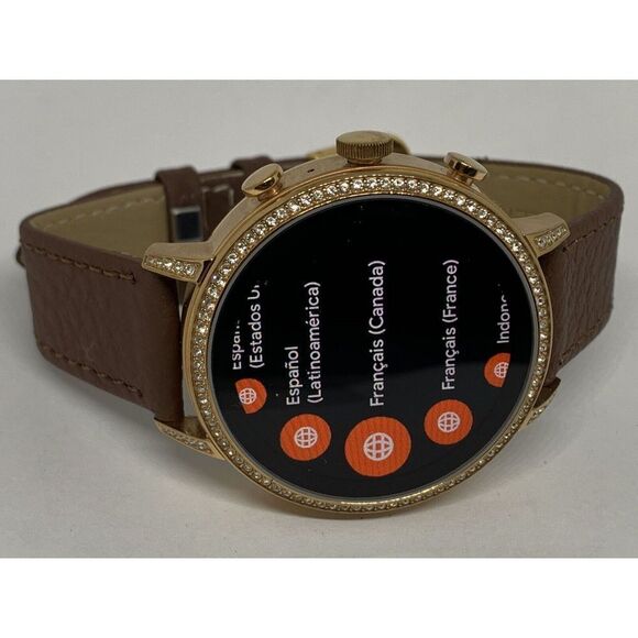 Fossil Gen 4 Authentic Digital Dial Smart Watch Custom Band FTW6015 ZA286 - Picture 7 of 12